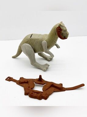 Vintage Kenner Star Wars Hoth Tauntaun 1979 Hong Kong Closed Belly Ton Ton